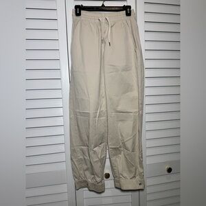 Everlane Women’s Easy Joggers w Elastic Waist Light Khaki Organic Cotton Size XS
